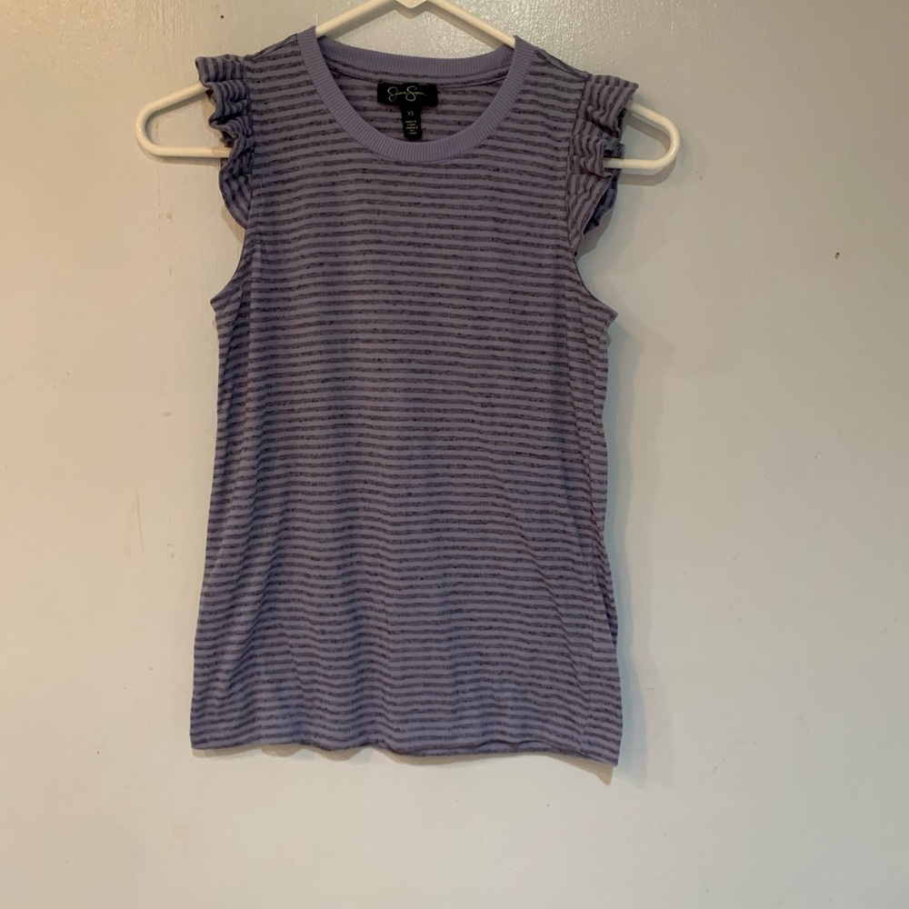 Ruffle tank top